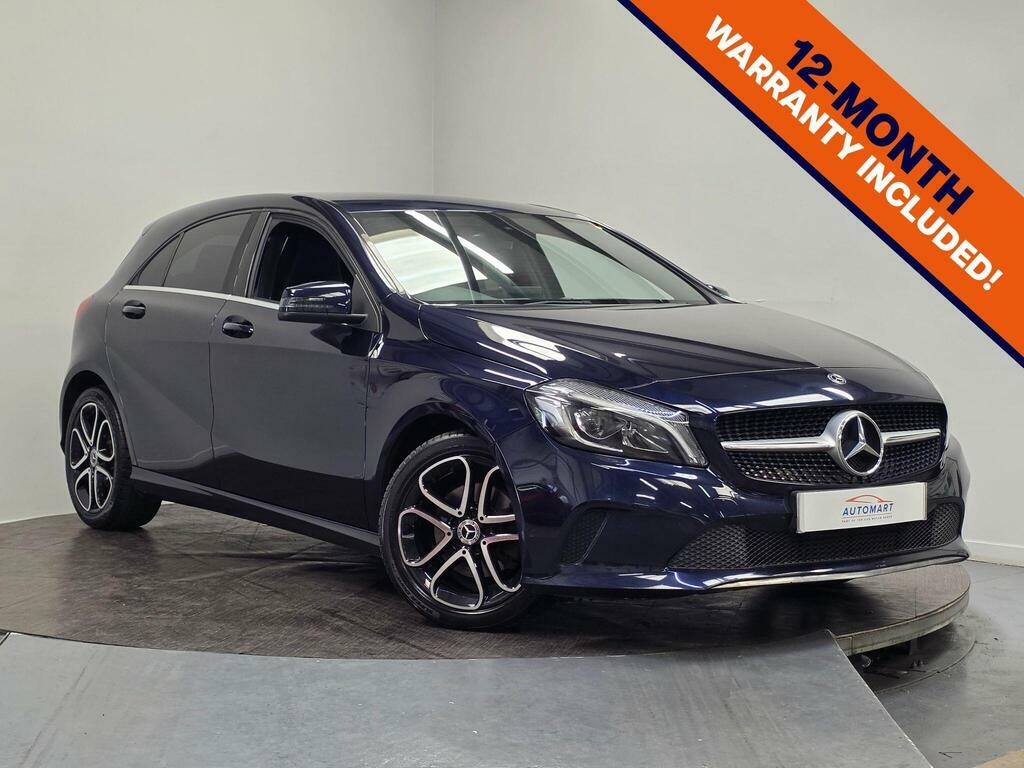 Mercedes-Benz A Class 1.6 A160 Sport Edition Euro 6 Ss Blue