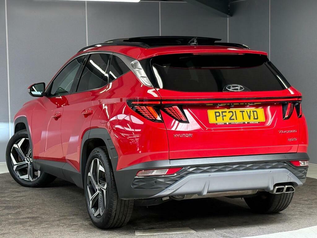 Hyundai Tucson 1.6 H T-gdi Ultimate Euro 6 Ss PF21TVD Red #2