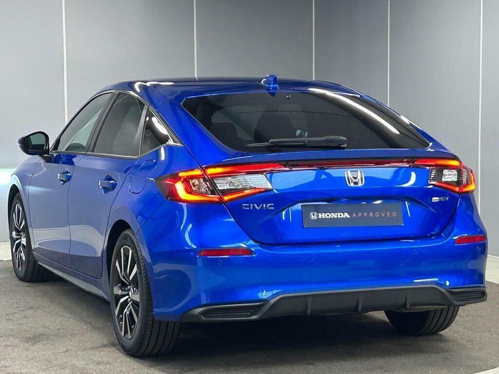 Honda Civic 2.0 H I-mmd Elegance Ecvt Euro 6 Ss RX24WJN Blue #4