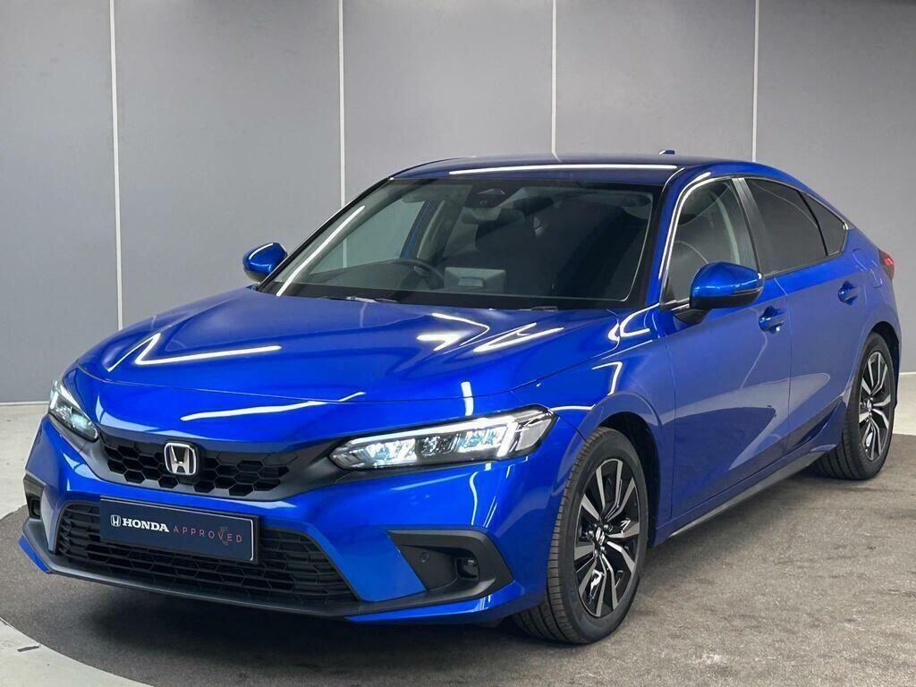 Honda Civic 2.0 H I-mmd Elegance Ecvt Euro 6 Ss RX24WJN Blue #3