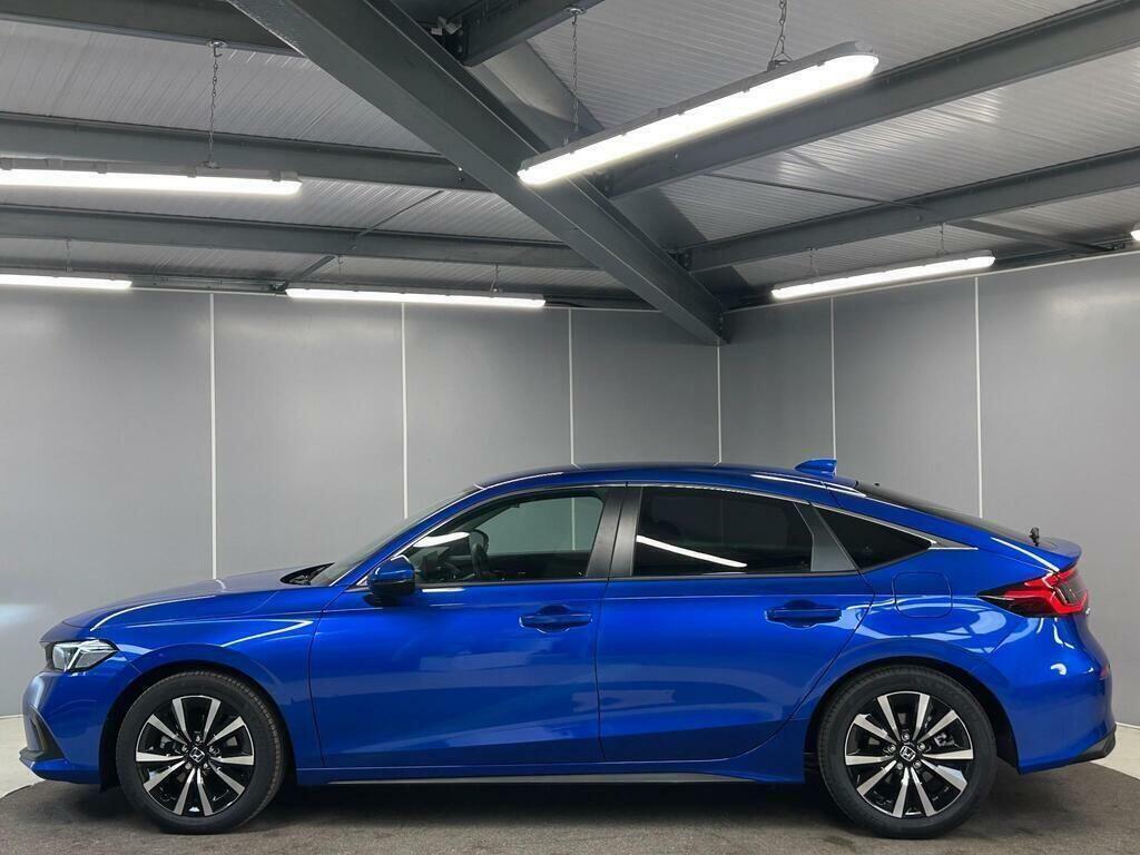 Honda Civic 2.0 H I-mmd Elegance Ecvt Euro 6 Ss RX24WJN Blue #6