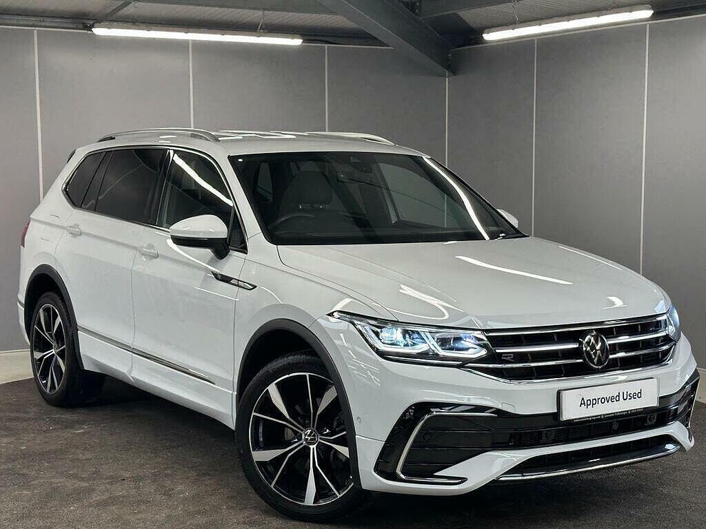 Volkswagen Tiguan Allspace 2.0 Tdi R-line Dsg Euro 6 Ss White