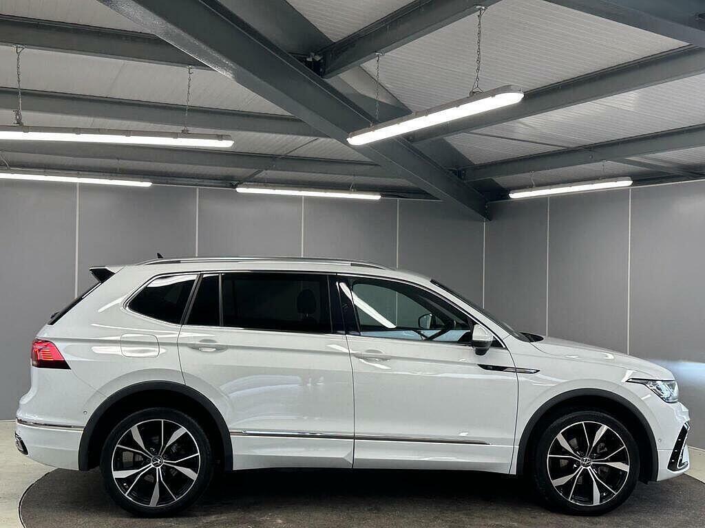 Volkswagen Tiguan Allspace 2.0 Tdi R-line Dsg Euro 6 Ss White #4