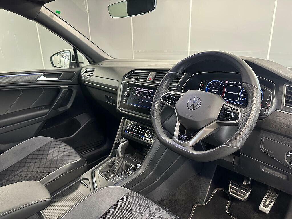 Volkswagen Tiguan Allspace 2.0 Tdi R-line Dsg Euro 6 Ss White #6
