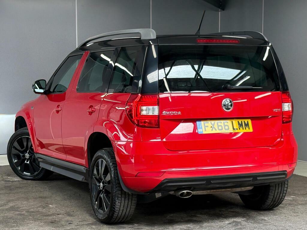 Skoda Yeti 1.2 Tsi Monte Carlo Dsg Euro 6 Ss FX66LMM Red #4