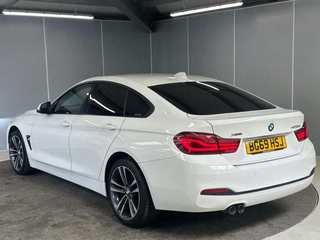 BMW 4 Series Gran Coupe 2.0 420D Sport Xdrive Euro 6 Ss White #5