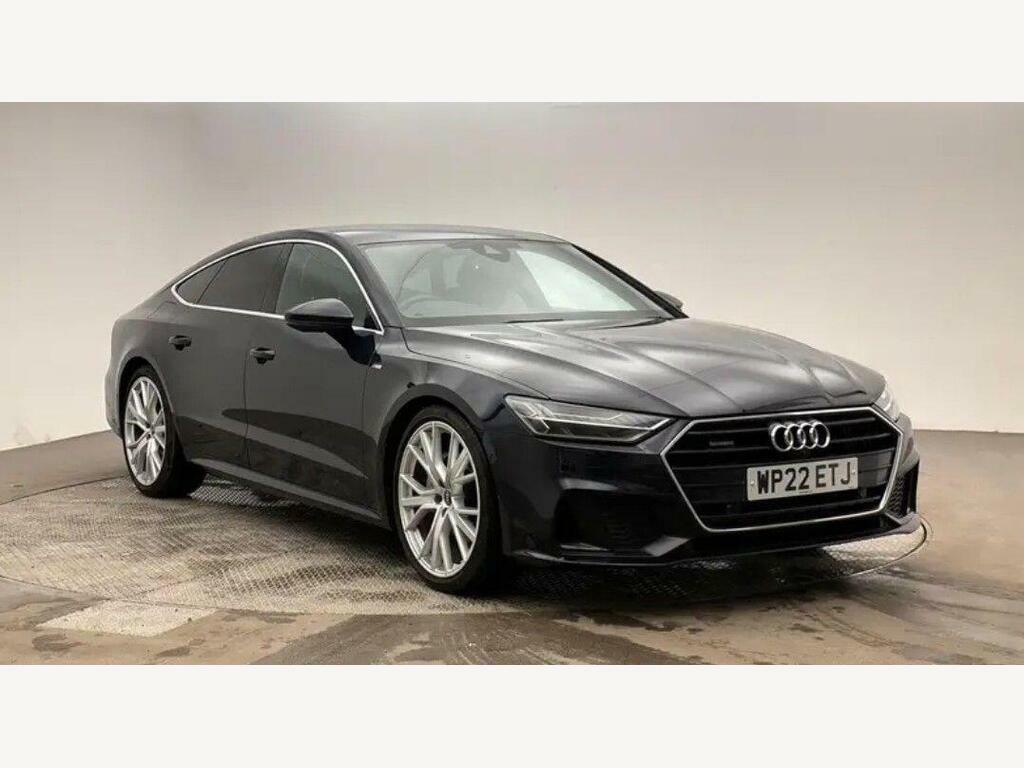 Audi A7 2.0 Tfsi 45 S Line Sportback S Tronic Quattro Euro Blue