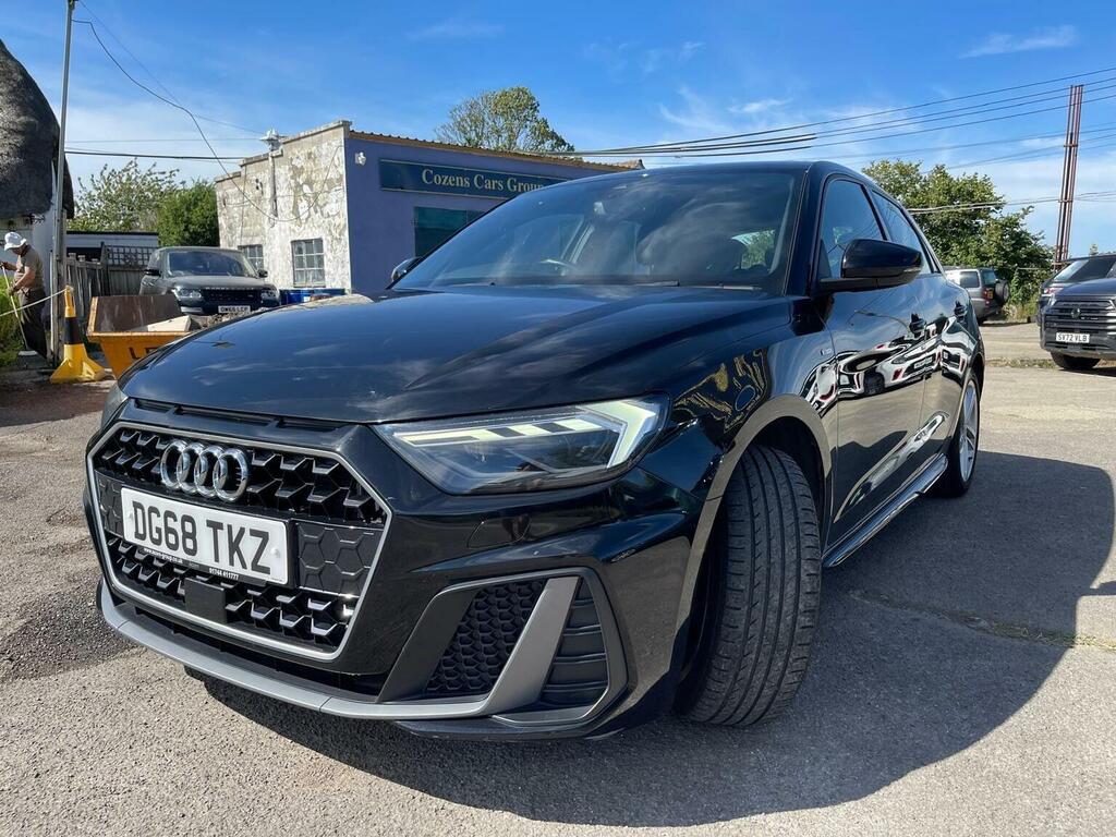 Audi A1 Hatchback 1.0 Tfsi 30 S Line Sportback S Tronic Eu DG68TKZ Black #3