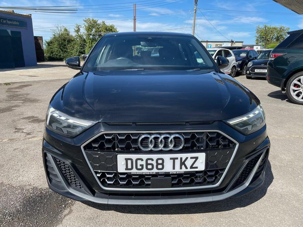 Audi A1 Hatchback 1.0 Tfsi 30 S Line Sportback S Tronic Eu DG68TKZ Black #2