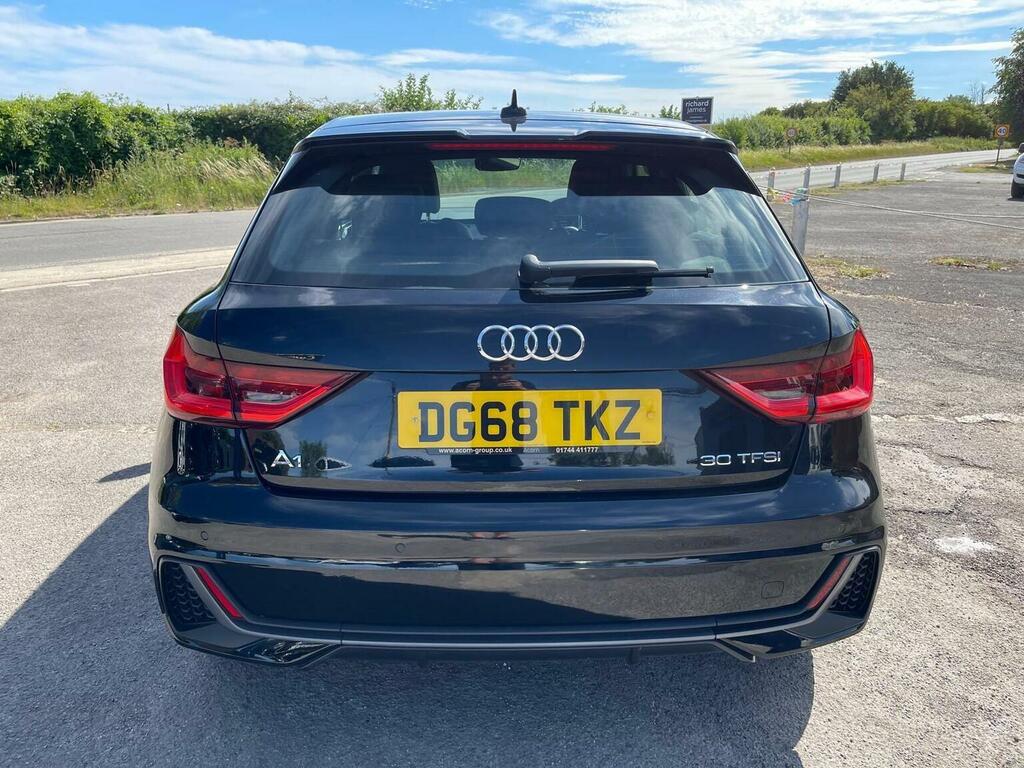 Audi A1 Hatchback 1.0 Tfsi 30 S Line Sportback S Tronic Eu DG68TKZ Black #6