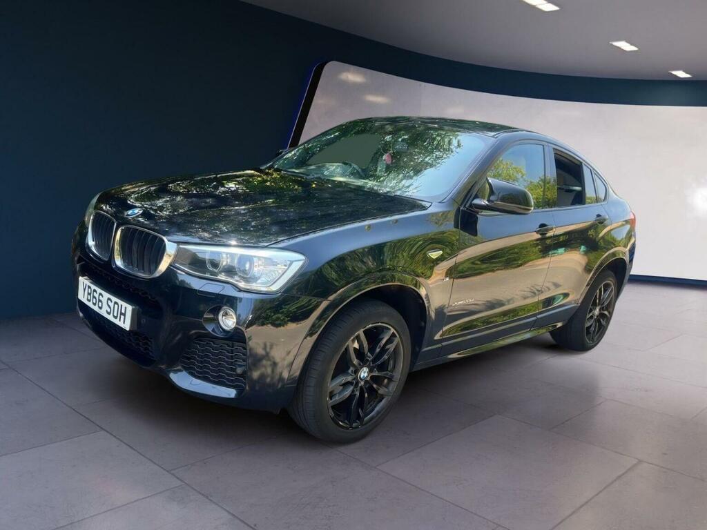 BMW X4 2.0 20D M Sport Xdrive Euro 6 Ss Black
