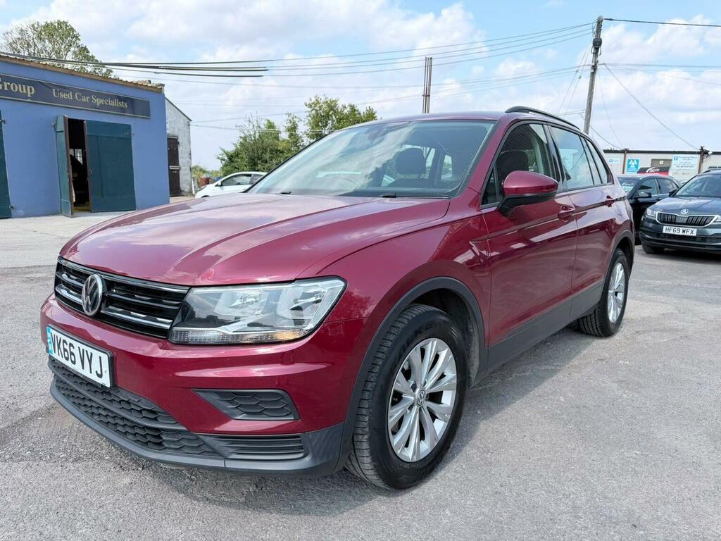 Volkswagen Tiguan 2.0 Tdi Bluemotion Tech S Euro 6 Ss Red #4