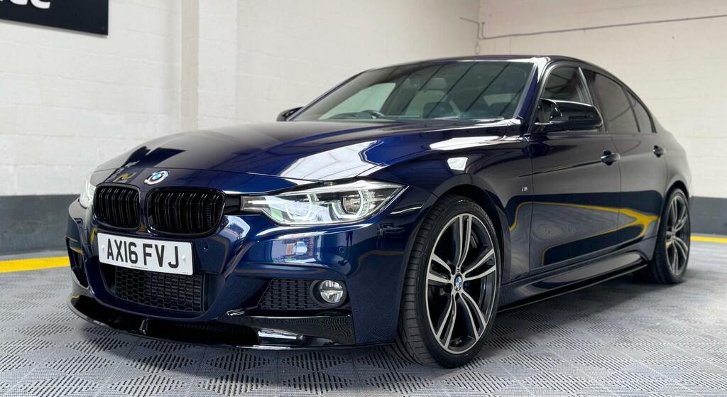 BMW 3 Series 3.0 330D M Sport Euro 6 S S Blue #4
