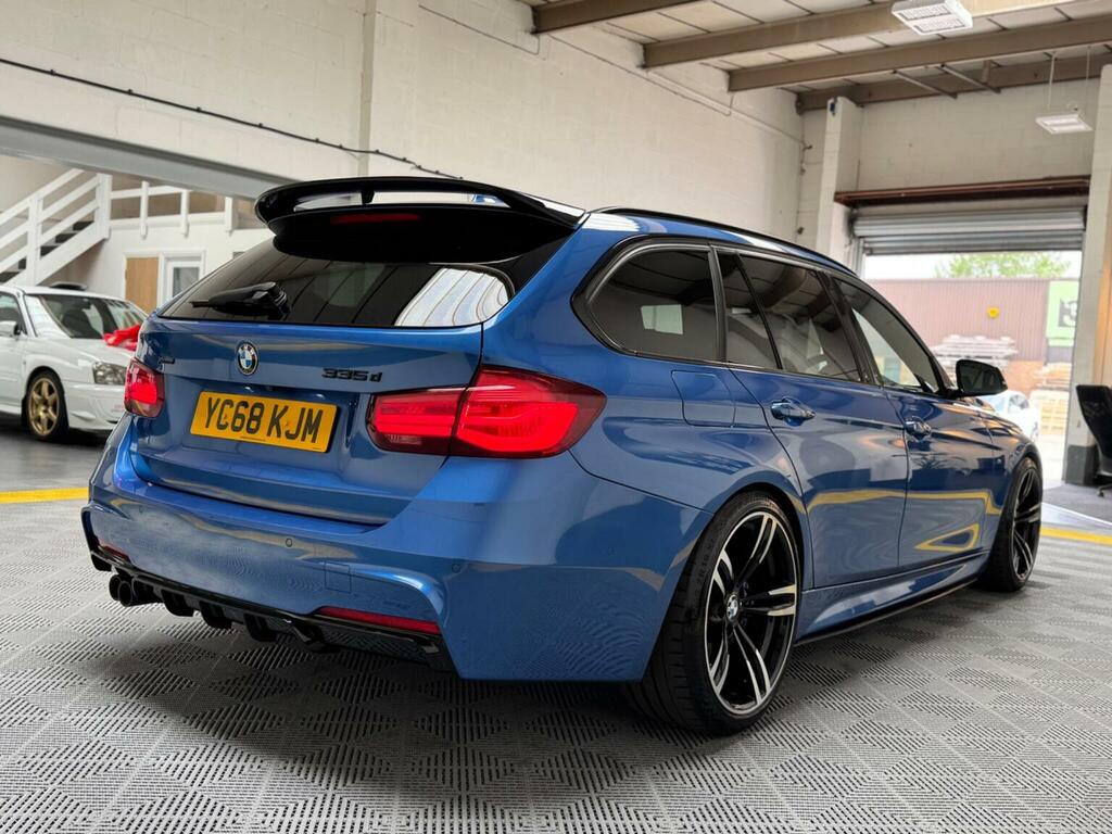 BMW 3 Series 3.0 335D M Sport Shadow Edition Touring Xdriv YC68KJM Blue #6