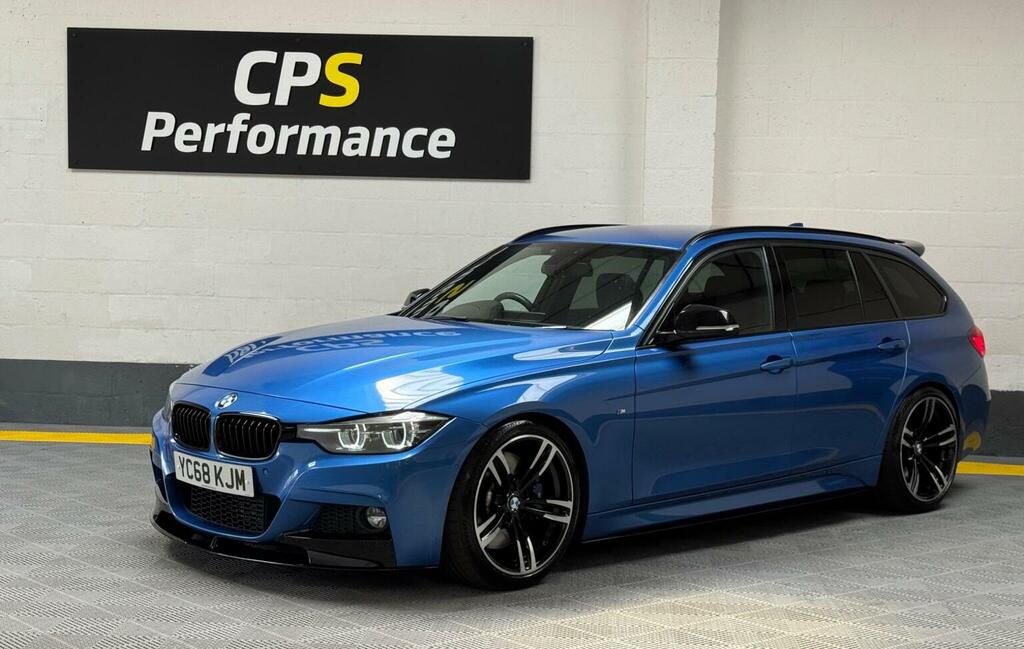 BMW 3 Series 3.0 335D M Sport Shadow Edition Touring Xdriv Blue #2