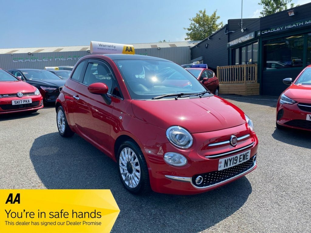 Fiat 500 1.2L Lounge Red