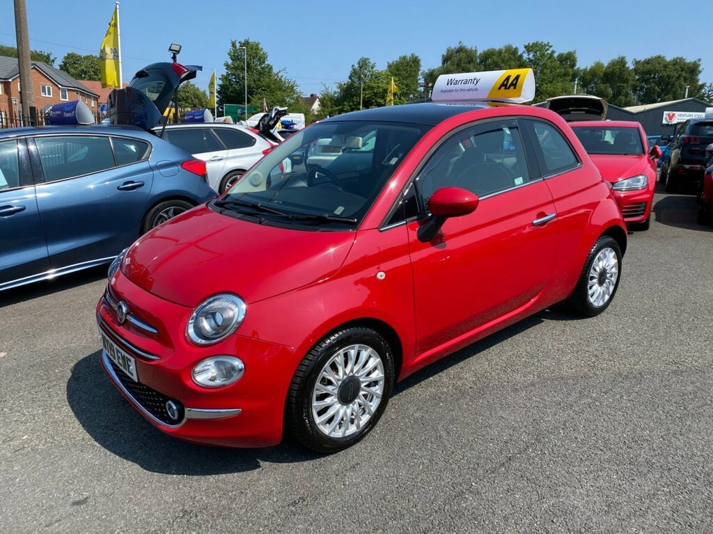 Fiat 500 1.2L Lounge Red #3