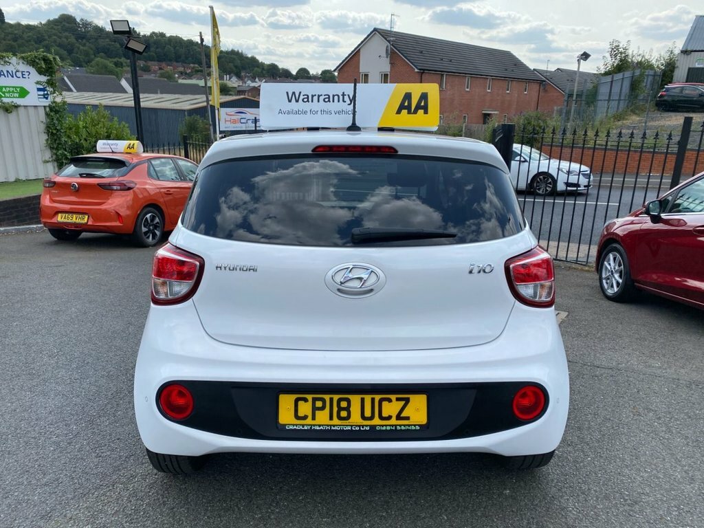 Hyundai I10 1.2L Premium Se White #5