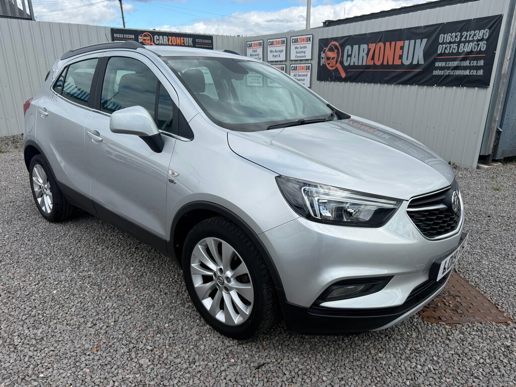 Vauxhall Mokka X 1.4I Turbo Ecotec Griffin Suv Eu LO19PXC Silver