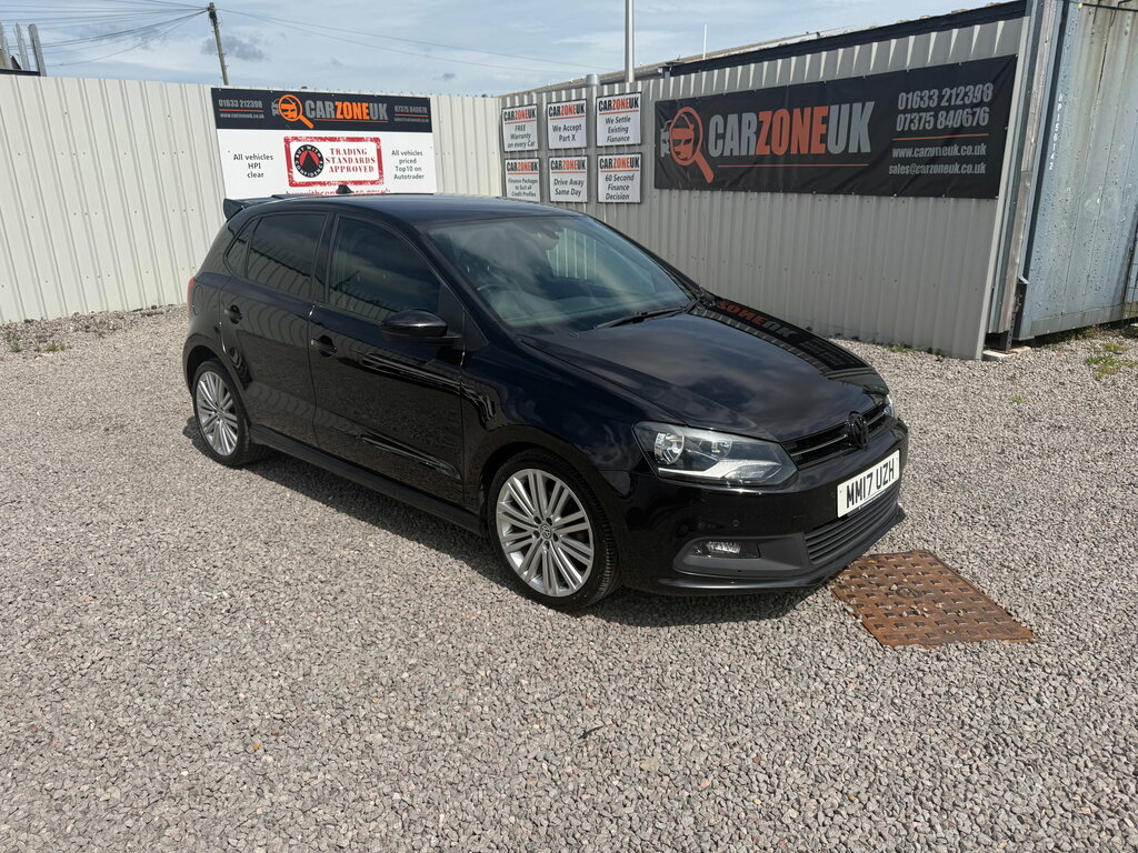 Volkswagen Polo 1.4 Tsi Act Bluegt Hatchback Eur Black