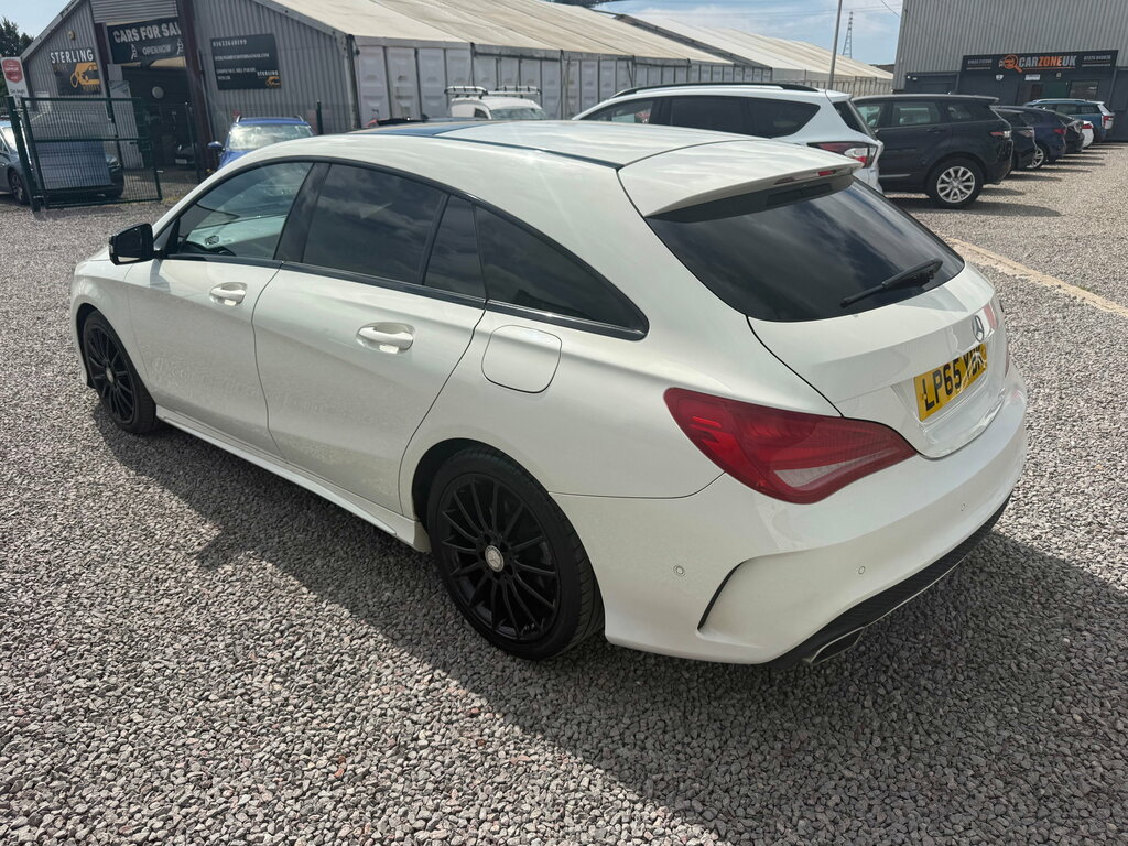 Mercedes-Benz CLA Class 2.1 Cla220d Amg Sport Shooting Brake 7G White #6