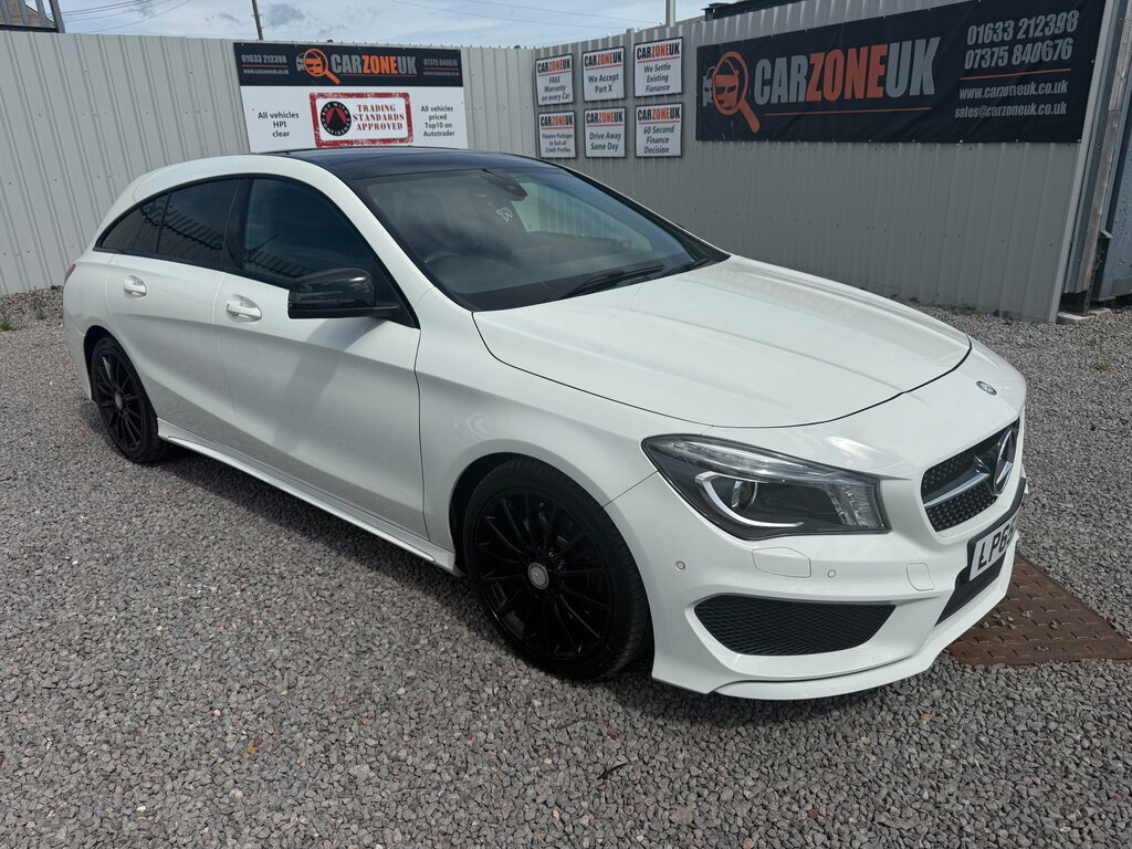 Mercedes-Benz CLA Class 2.1 Cla220d Amg Sport Shooting Brake 7G White
