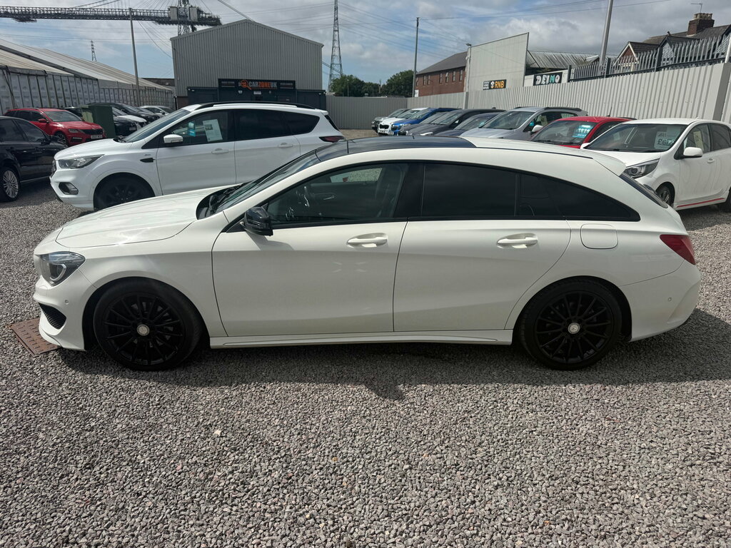 Mercedes-Benz CLA Class 2.1 Cla220d Amg Sport Shooting Brake 7G White #5