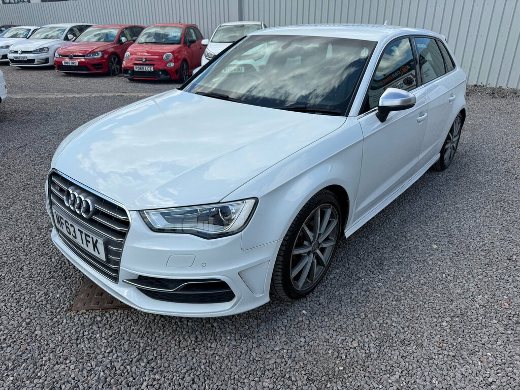 Audi S3 2.0 Tfsi Sportback Quattro Euro White #4