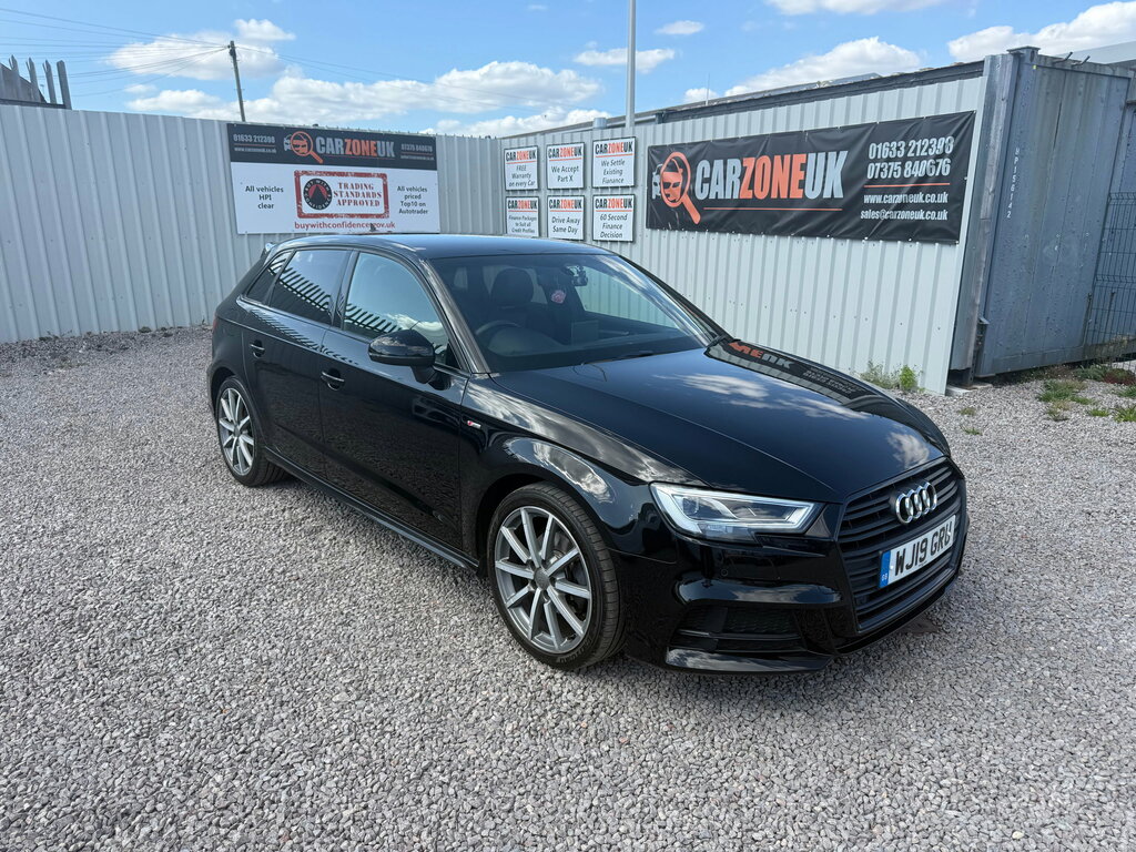 Audi A3 A3 Saloon WJ19GRU Black #2