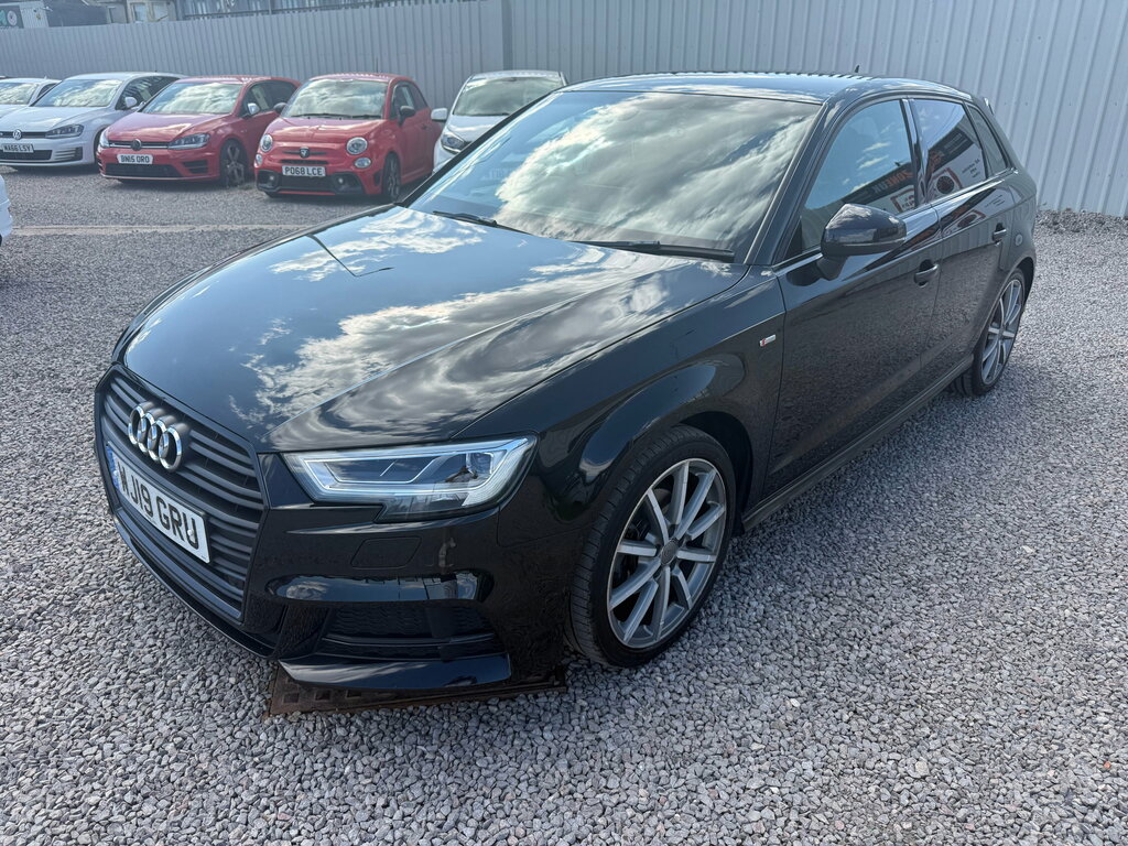 Audi A3 A3 Saloon WJ19GRU Black #4