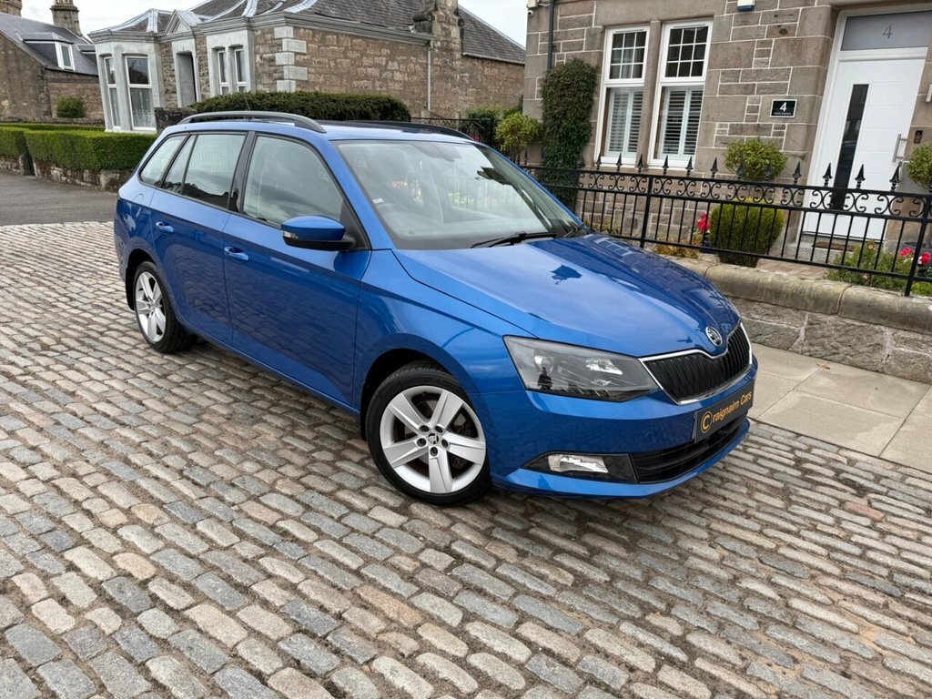 Skoda Fabia Estate Blue