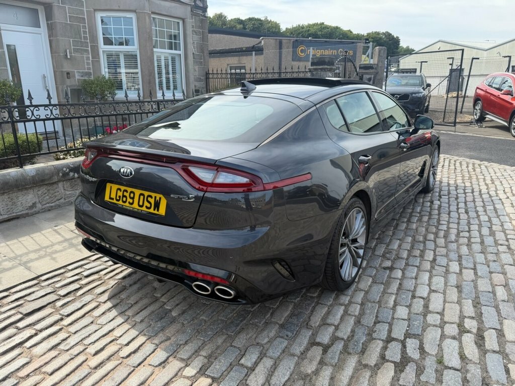 Kia Stinger Hatchback Grey #6