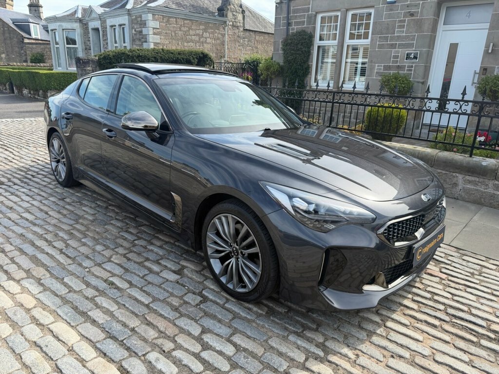 Kia Stinger Hatchback Grey #4