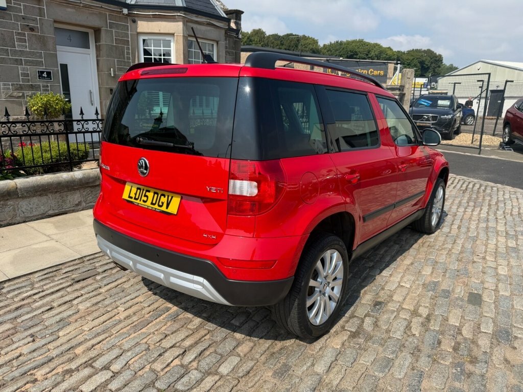 Skoda Yeti Suv Red #6