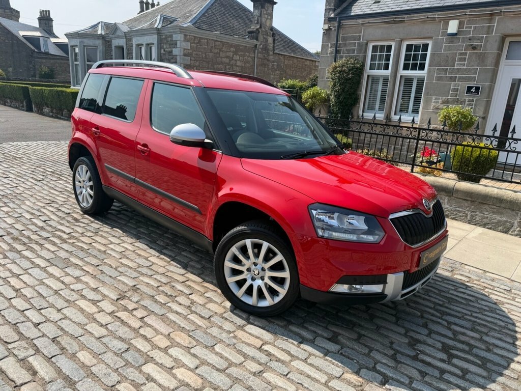 Skoda Yeti Suv Red