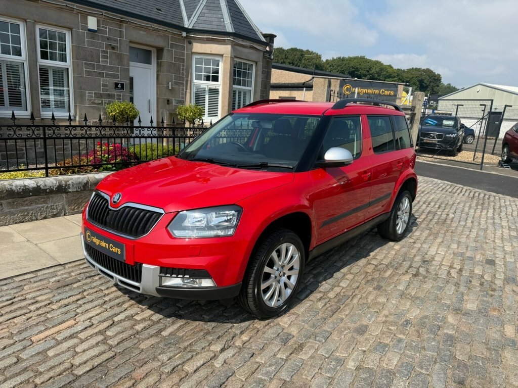 Skoda Yeti Suv Red #3