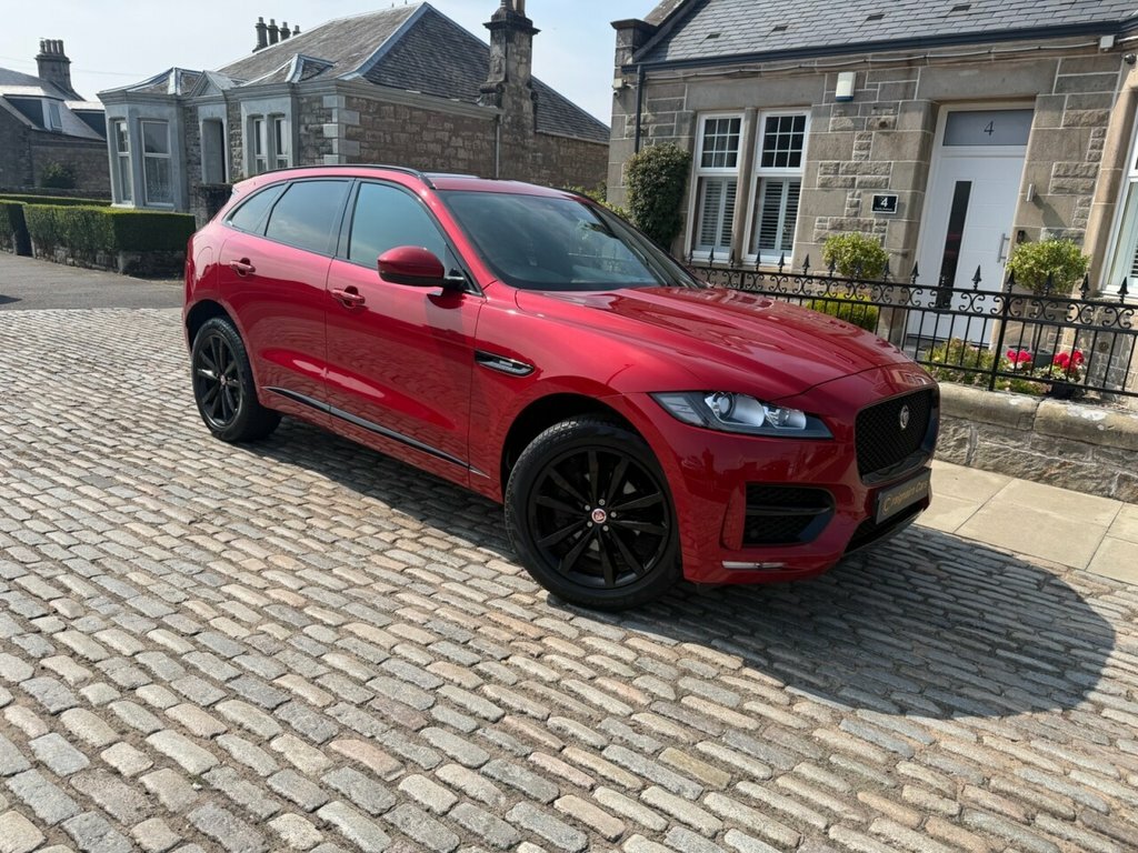 Jaguar F-Pace Suv Red
