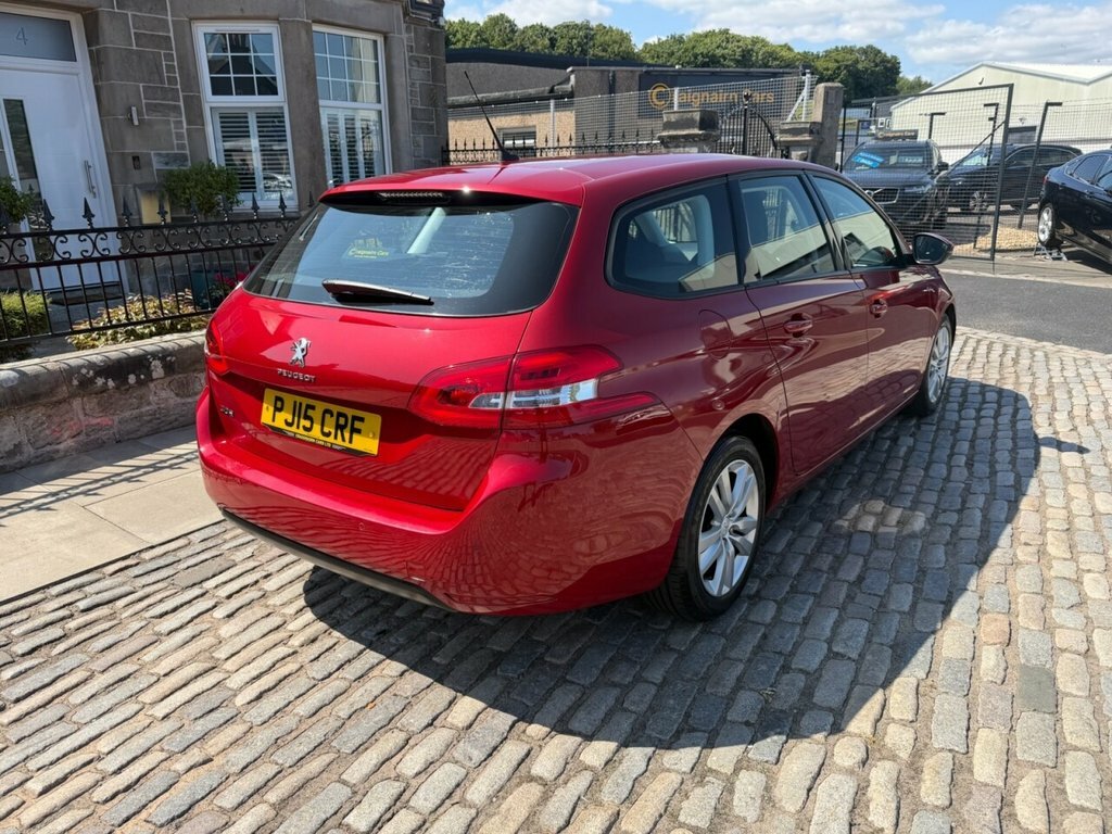 Peugeot 308 SW Estate Red #5