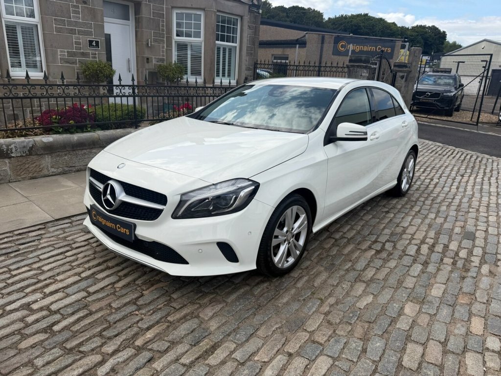 Mercedes-Benz A Class A 200 D Sport Premium White #3