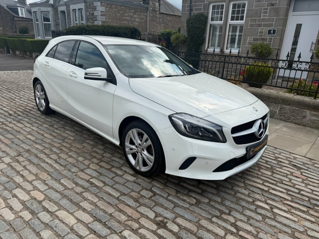 Mercedes-Benz A Class A 200 D Sport Premium White #6