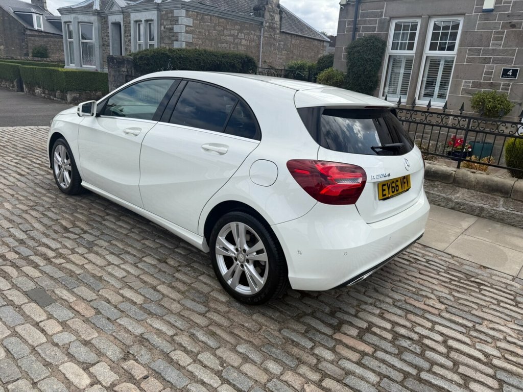 Mercedes-Benz A Class A 200 D Sport Premium White #5