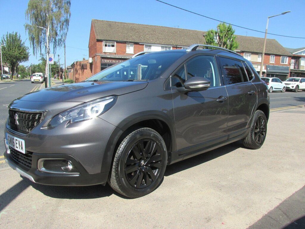 Peugeot 2008 1.2 Puretech Allure Euro 6 Grey #3