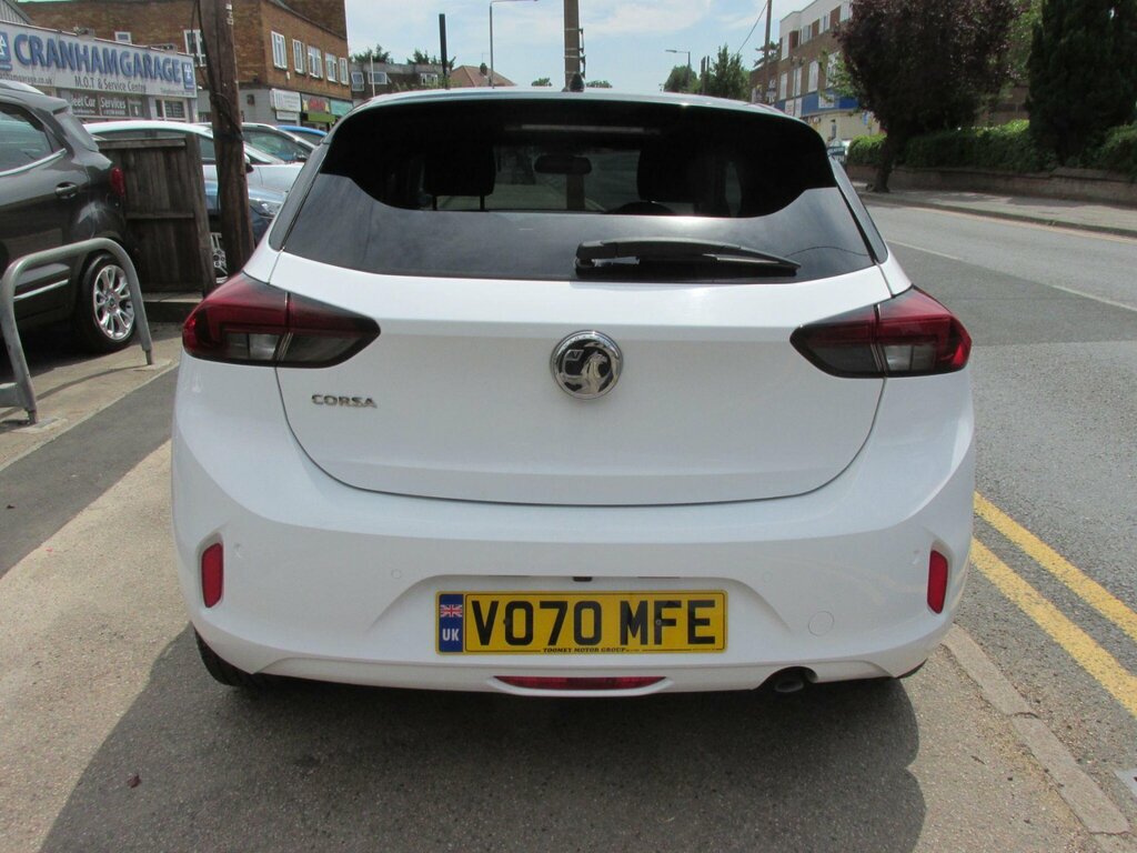 Vauxhall Corsa 1.2 Turbo Elite Nav Euro 6 Ss VO70MFE White #5