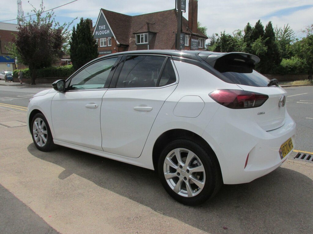 Vauxhall Corsa 1.2 Turbo Elite Nav Euro 6 Ss VO70MFE White #4