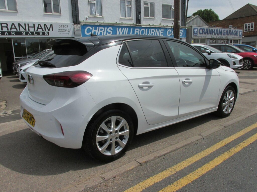 Vauxhall Corsa 1.2 Turbo Elite Nav Euro 6 Ss VO70MFE White #6