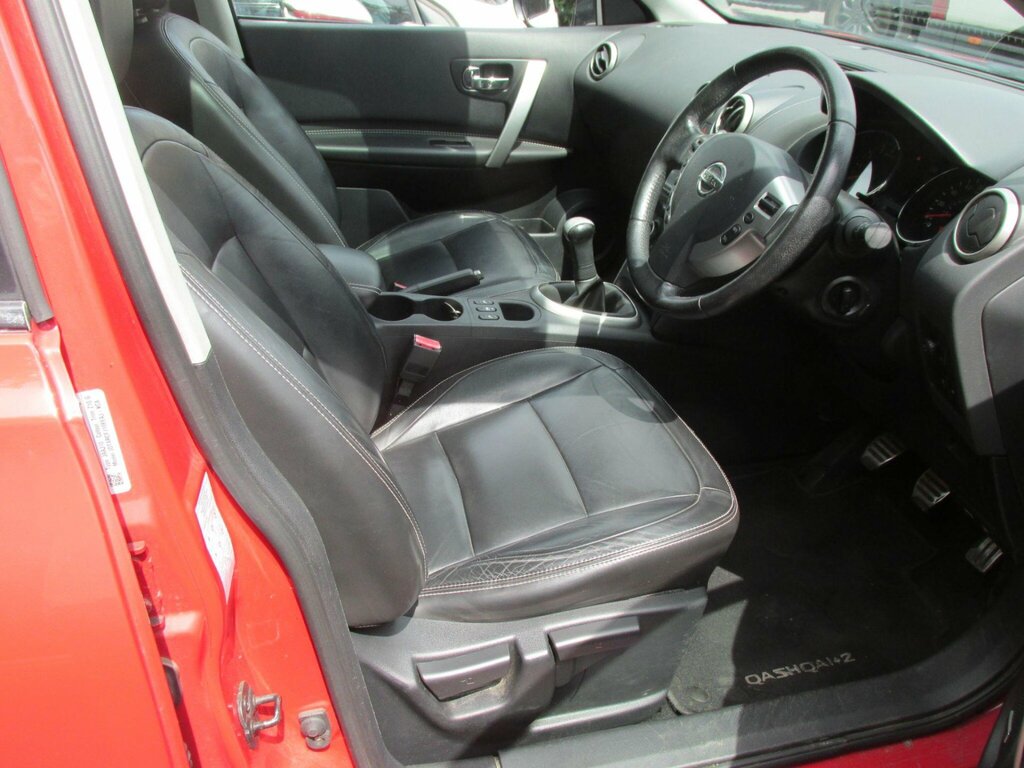 Nissan Qashqai+2 2.0 360 4Wd Cvt Pan Roof Sat Nav Camera Red #7