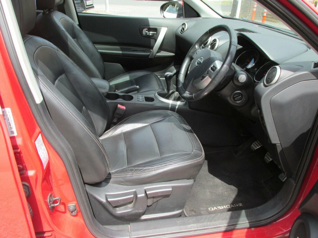Nissan Qashqai+2 2.0 360 4Wd Cvt Pan Roof Sat Nav Camera Red #9
