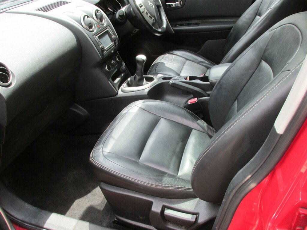 Nissan Qashqai+2 2.0 360 4Wd Cvt Pan Roof Sat Nav Camera Red #8