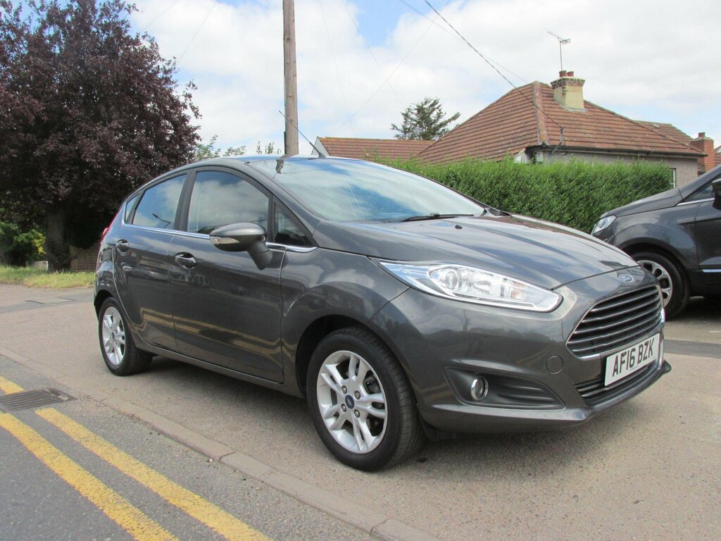 Ford Fiesta 1.0T Ecoboost Zetec Euro 6 Ss AF16BZK Grey #2