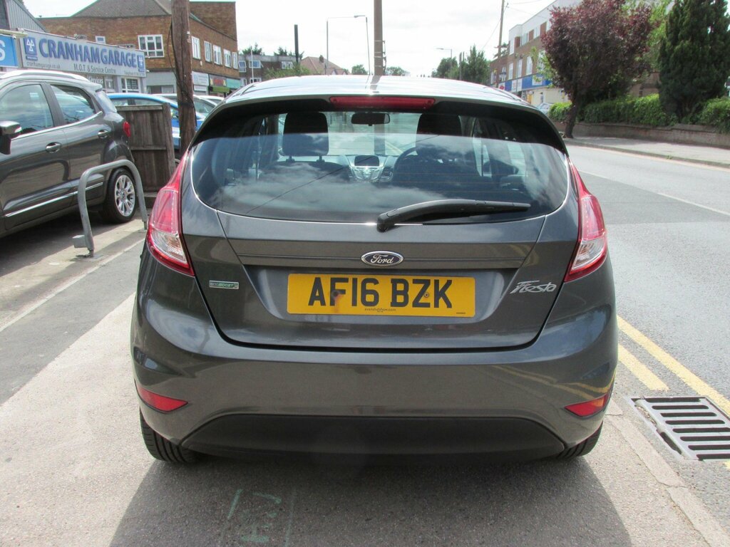 Ford Fiesta 1.0T Ecoboost Zetec Euro 6 Ss AF16BZK Grey #5